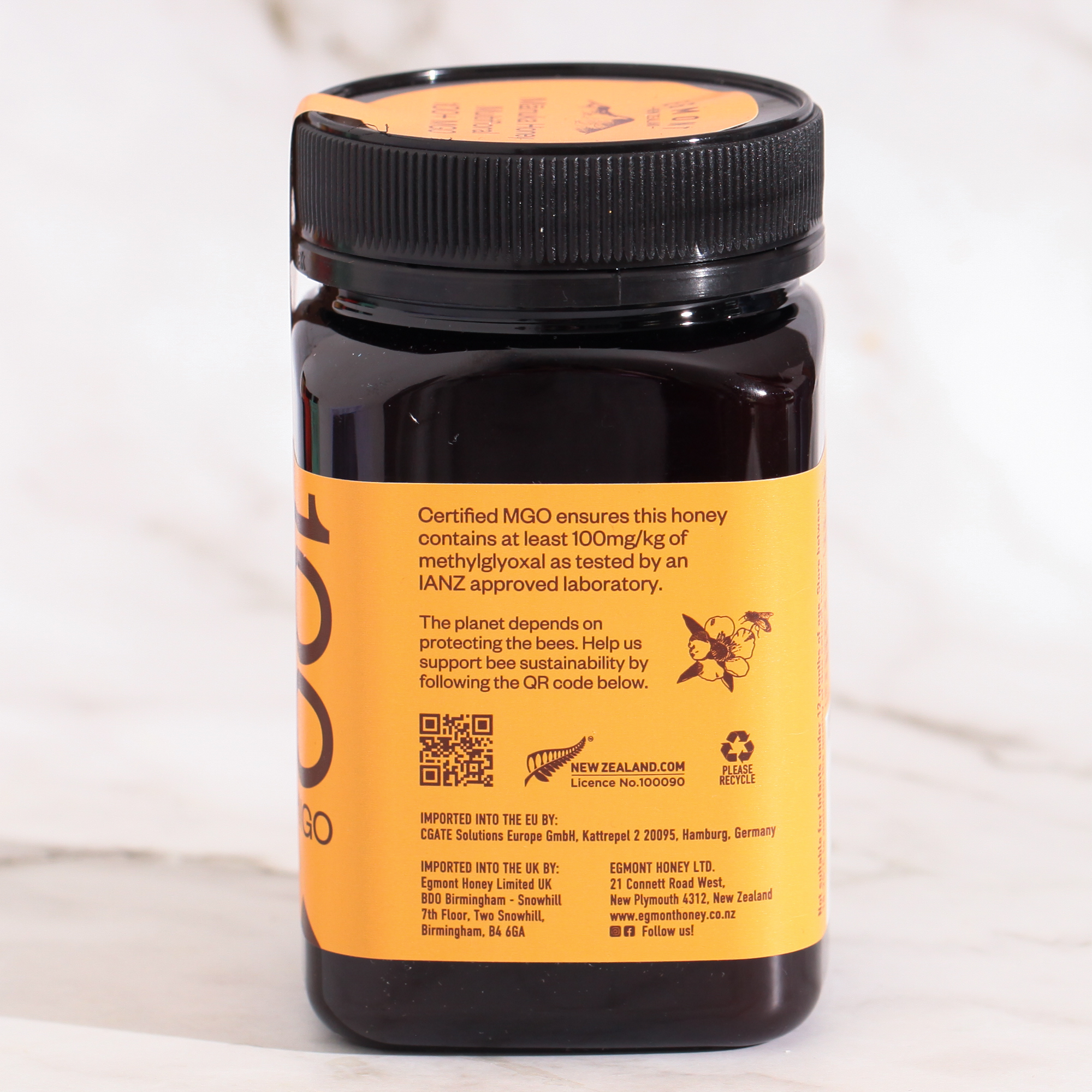 Manuka Honey MGO 100+ - 500gr